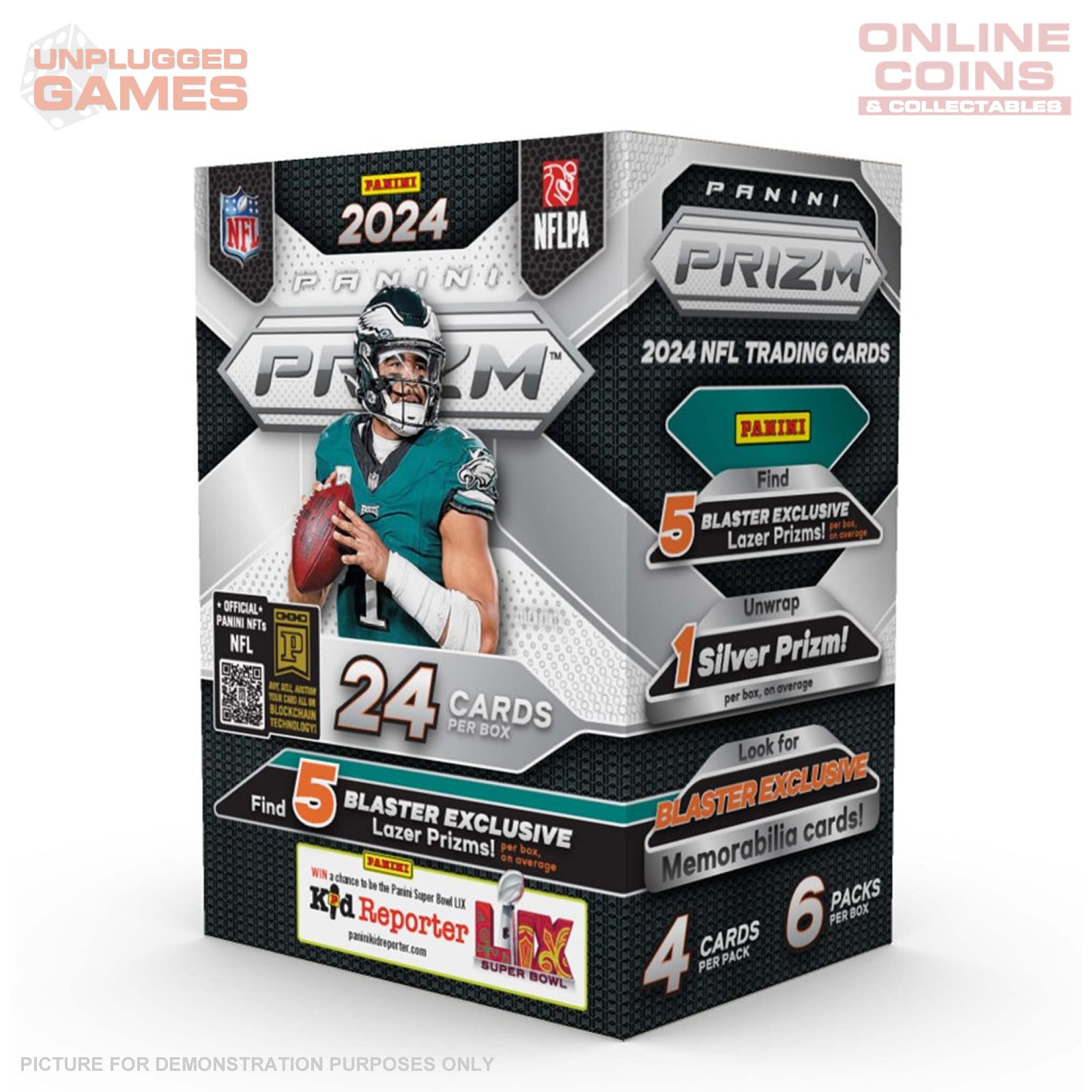 2024 Panini Prizm NFL SEALED Football Blaster